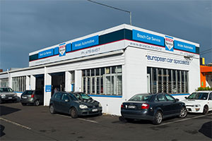 Auto Shop Frontage