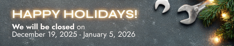  Shop will be closed from 12/19-1/5 | Anzac Automotive Bosch Car Service 